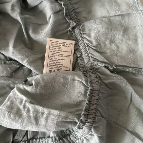 BB Dakota by Steve Madden Are You Frill Top in Sea Mist Size M - Picture 8 of 10